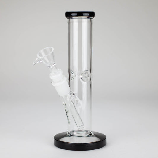 8" Glass Straight Bong [PIP508]